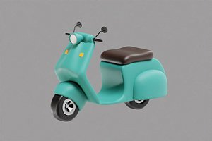 Scooter Cartoon
