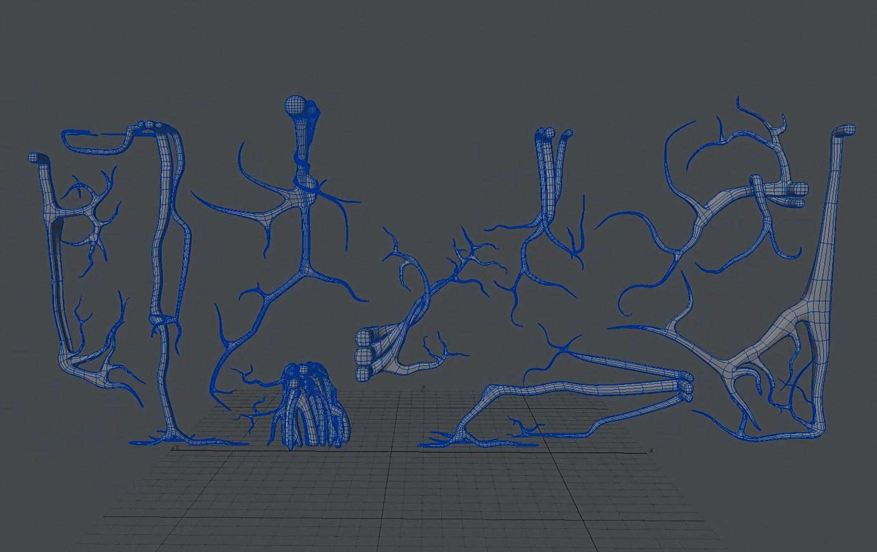 3D roots vines https://p.turbosquid.com/ts-thumb/Y9/AsvMOx/KGUhTYKk/rootswirframeback/jpg/1565049269/1920x1080/fit_q87/b198ebb5ff35673d3640cbd8b4066b022c055bae/rootswirframeback.jpg