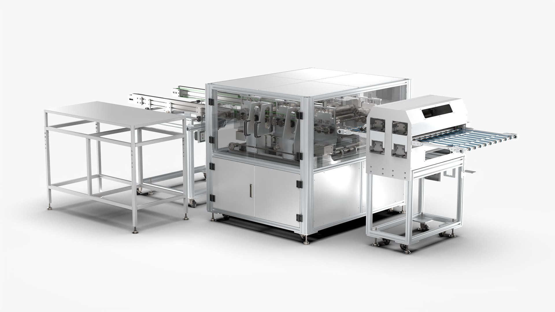 Automatic PCB Partition Cleaning Machine 3D Model - TurboSquid 2152473