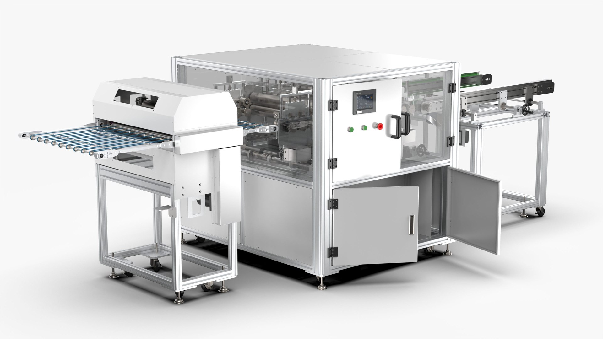 Automatic PCB Partition Cleaning Machine 3D Model - TurboSquid 2152473