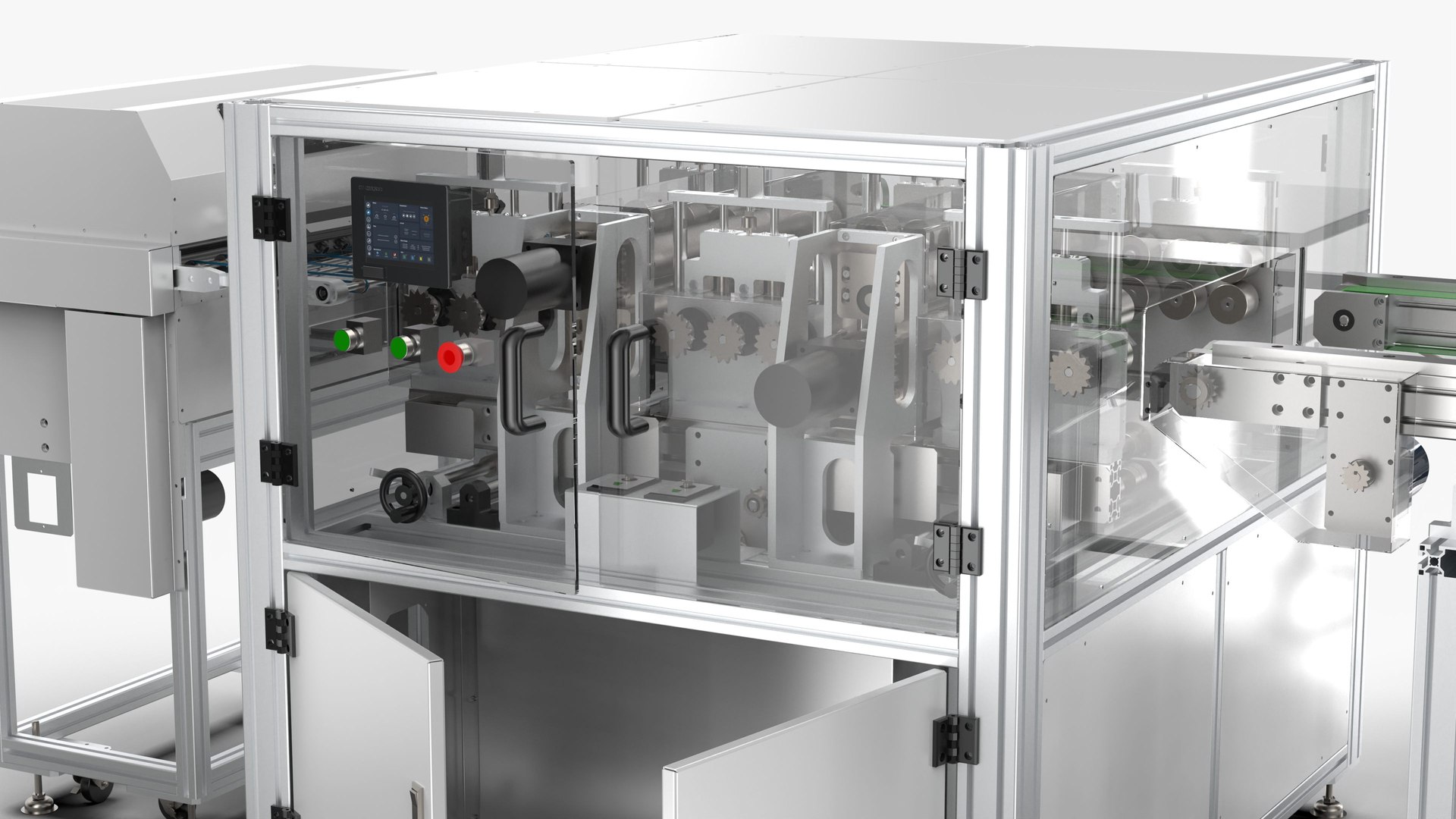 Automatic PCB Partition Cleaning Machine 3D Model - TurboSquid 2152473