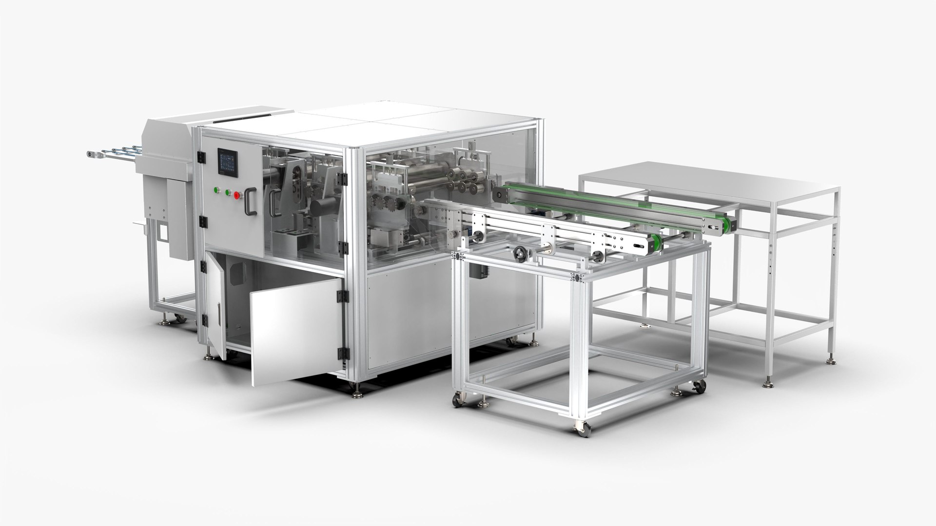 Automatic PCB Partition Cleaning Machine 3D Model - TurboSquid 2152473