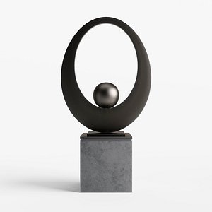 Modern Decorative Abstract Metal Art Sculpture 10