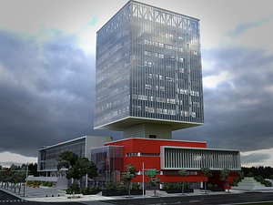 3d building model