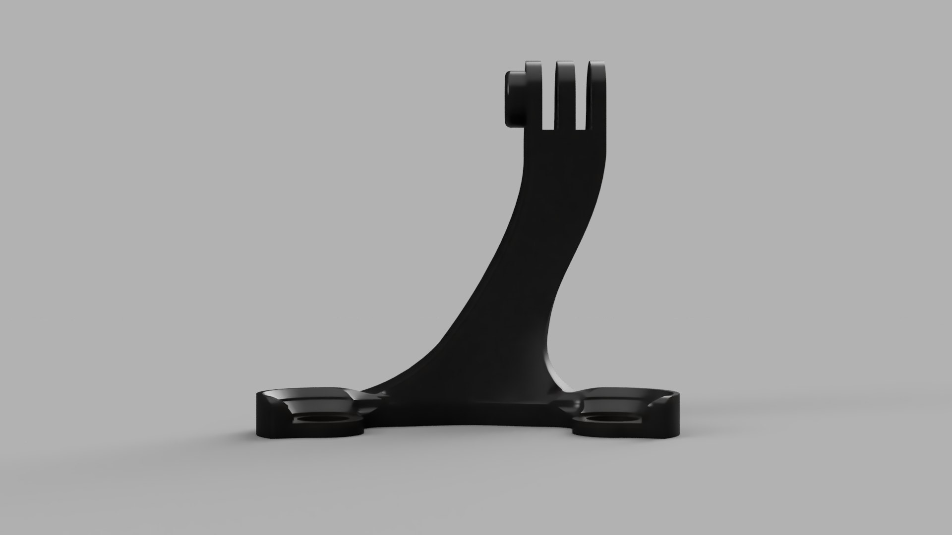 GoPro HERO Lens Centered Mount for DUCATI Panigale V4 Modelo 3D