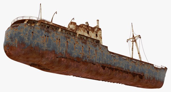 3D shipwreck ship wreck model - TurboSquid 1407020