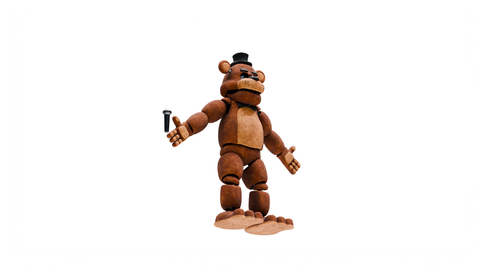 3D Freddy Fazbear - FNaF1 model https://p.turbosquid.com/ts-thumb/Y9/MhAHPp/QT/8/png/1766052789/1920x1080/fit_q87/1d4cdcf82e97ebda8fbb2b1b00e9e618fd3d688e/8.jpg