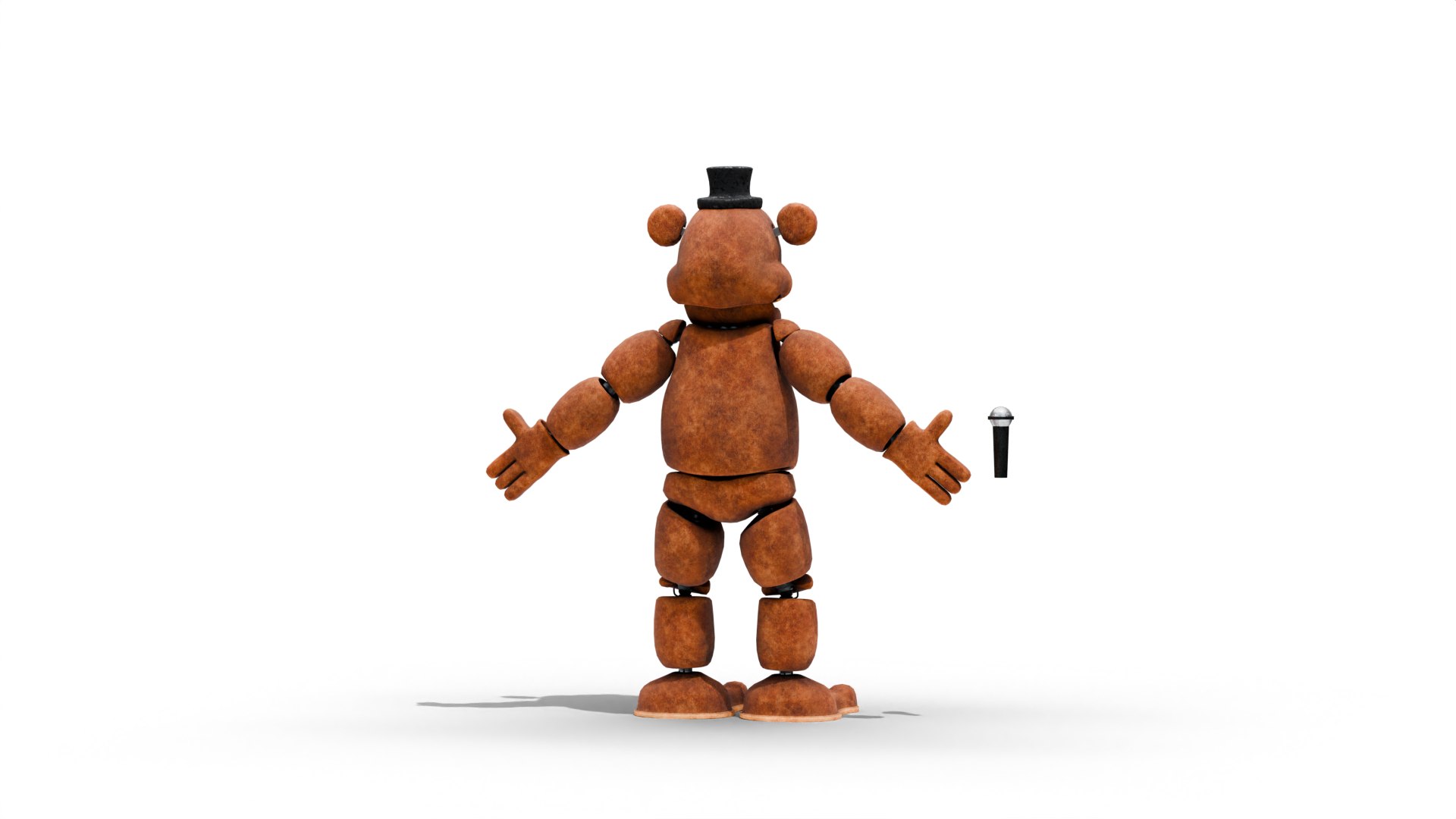 3D Freddy Fazbear - FNaF1 model https://p.turbosquid.com/ts-thumb/Y9/MhAHPp/xK/4/png/1766052785/1920x1080/fit_q87/41b836698c7bbbf0c392f880ef91c275c99d65e1/4.jpg