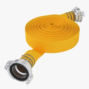 Rolled Up Fire Hose 02 3D model