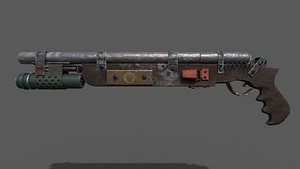 Post apocalypse shotgun