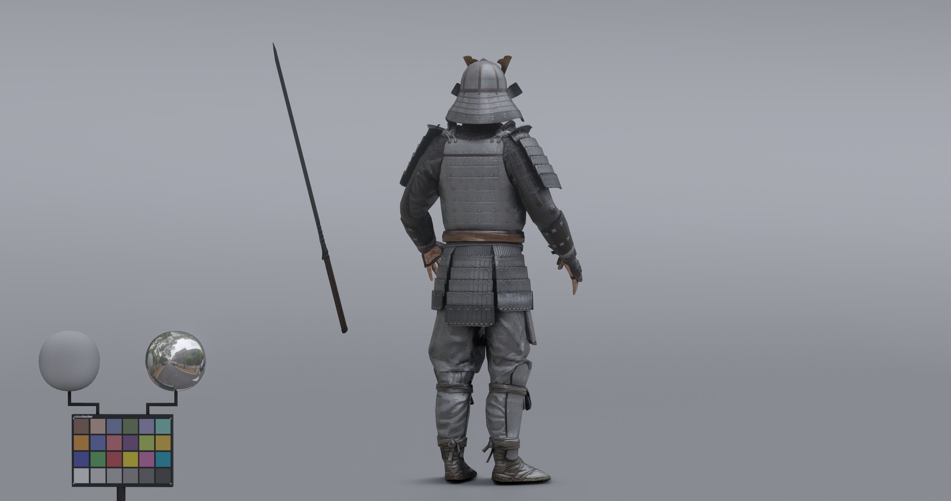 Samurai warrior- Rigged and Photorealistic 3D model 3D model ...