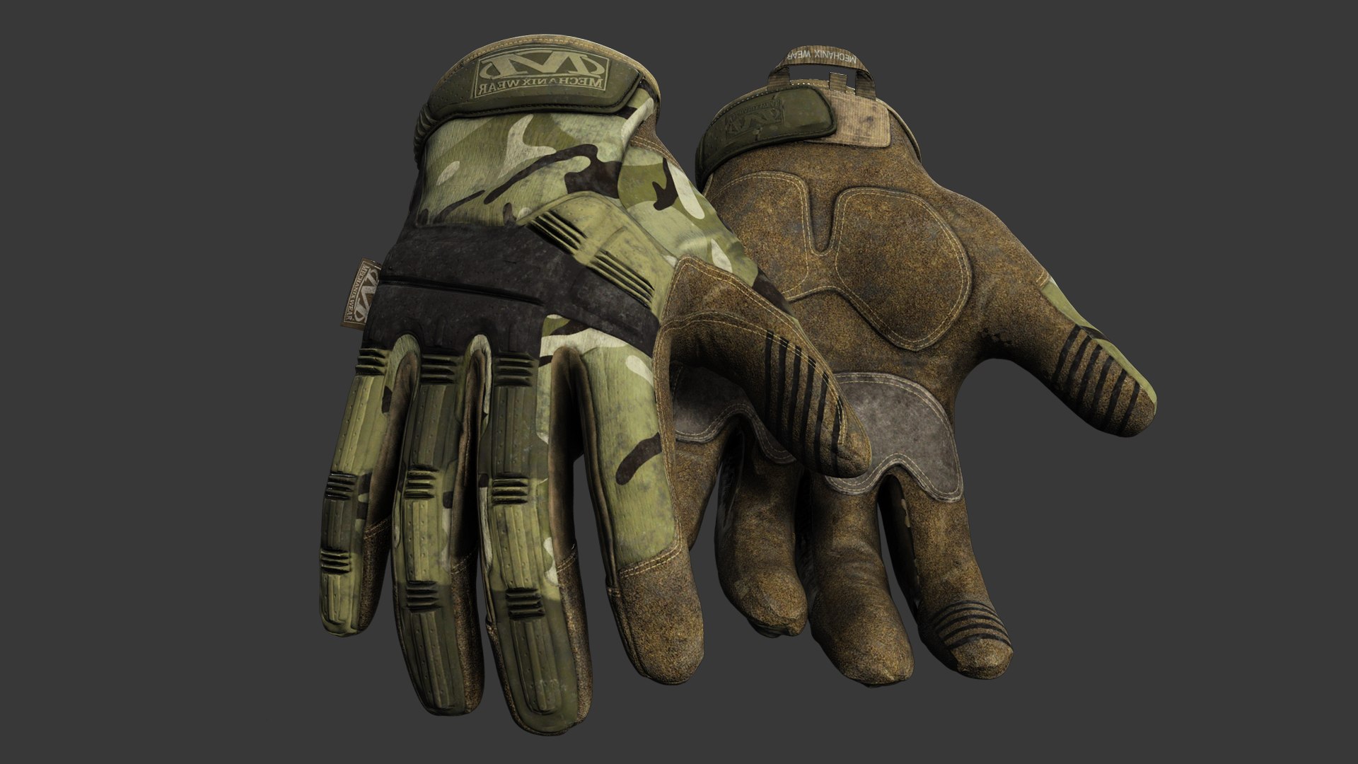 Military Gloves with Armor Padding - PBR Textures 3D model https://p.turbosquid.com/ts-thumb/Y9/XDQLvI/5p/2/png/1750847563/1920x1080/fit_q87/2676cd42ec61a355c9bc3968a577da36e5ff252b/2.jpg