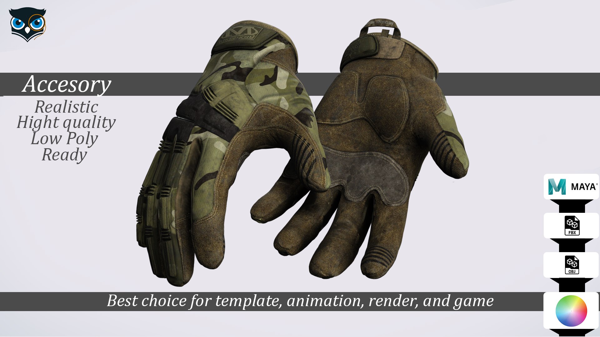 Military Gloves with Armor Padding - PBR Textures 3D model https://p.turbosquid.com/ts-thumb/Y9/XDQLvI/9R/arttemp/png/1750847565/1920x1080/fit_q87/642270fde4c959c52dd9ea8af3129fb58b618da1/arttemp.jpg