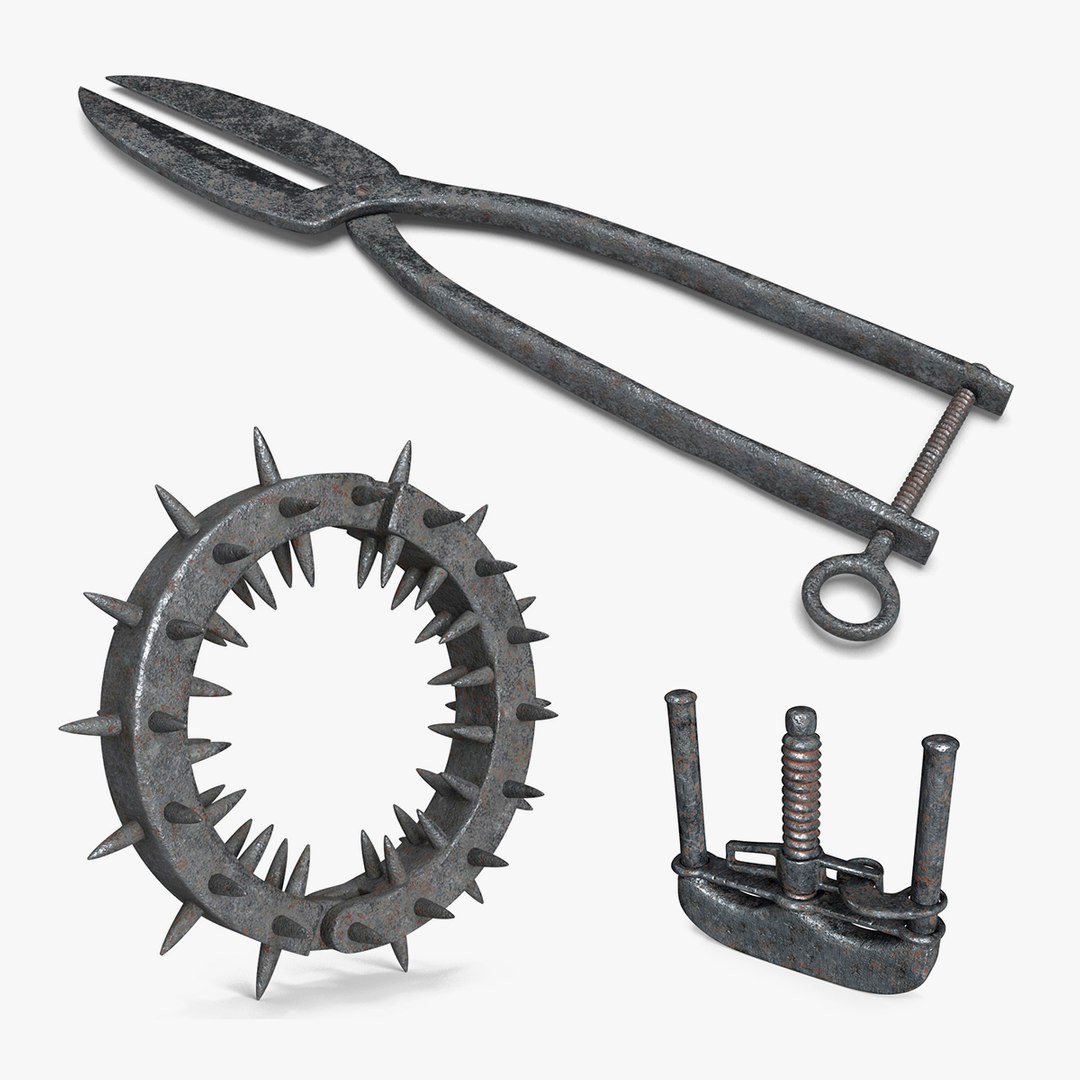 Torture Devices Collection 2 3D model preview