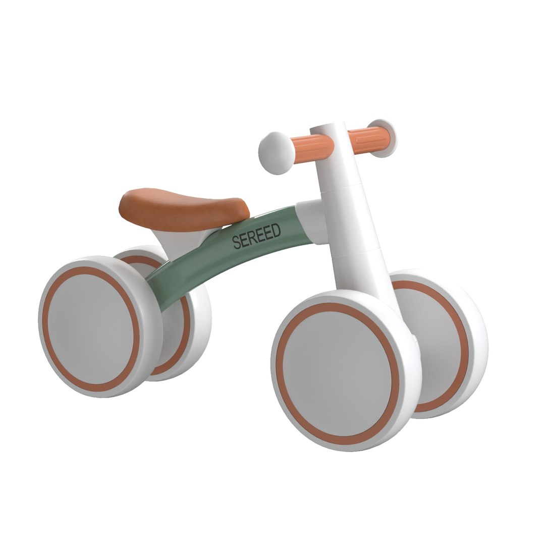 Sereed Baby Balance Bike PBR 3D Model - TurboSquid 2213679