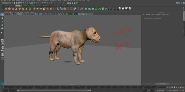 modelo 3d León de piel aparejado en Blender - TurboSquid 2024247