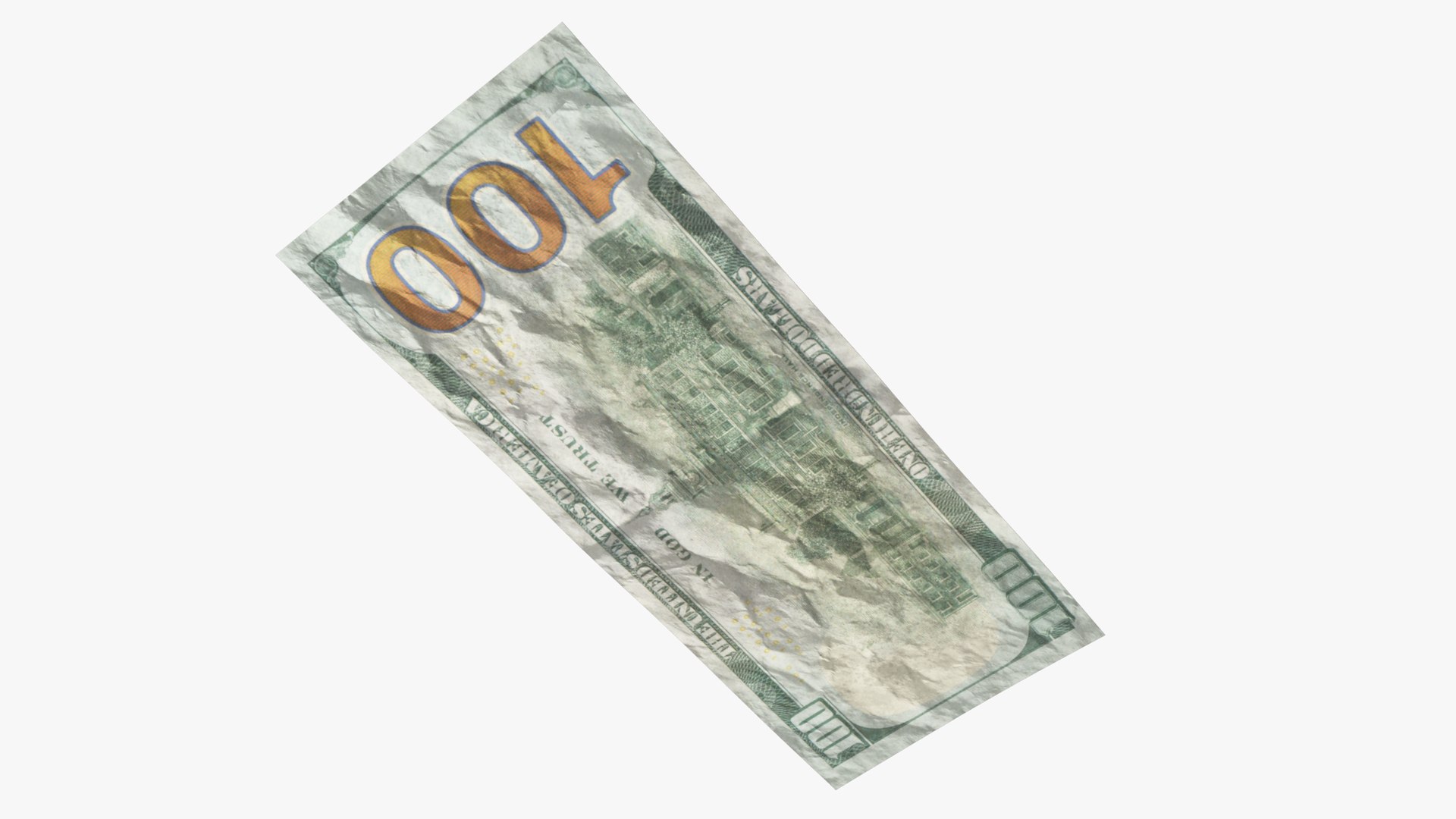 Dollar bill 3D model - TurboSquid 1595405