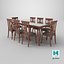 Dining set N20 3D model