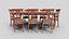 Dining set N20 3D model