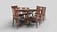 Dining set N20 3D model