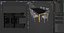 Dining set N20 3D model
