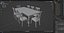 Dining set N20 3D model