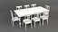 Dining set N20 3D model