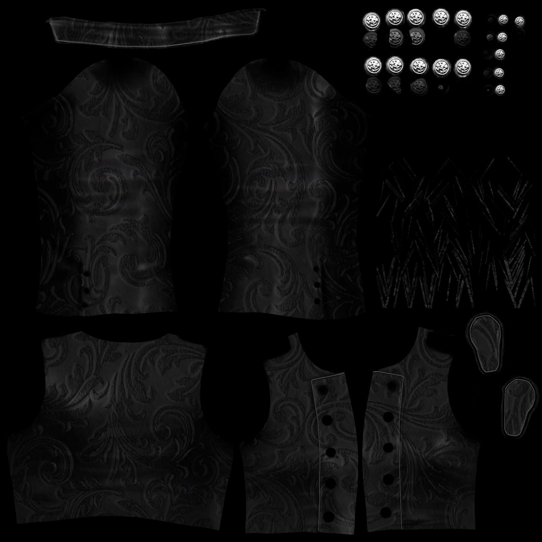 Womens Toreador Jacket Model - TurboSquid 1880911