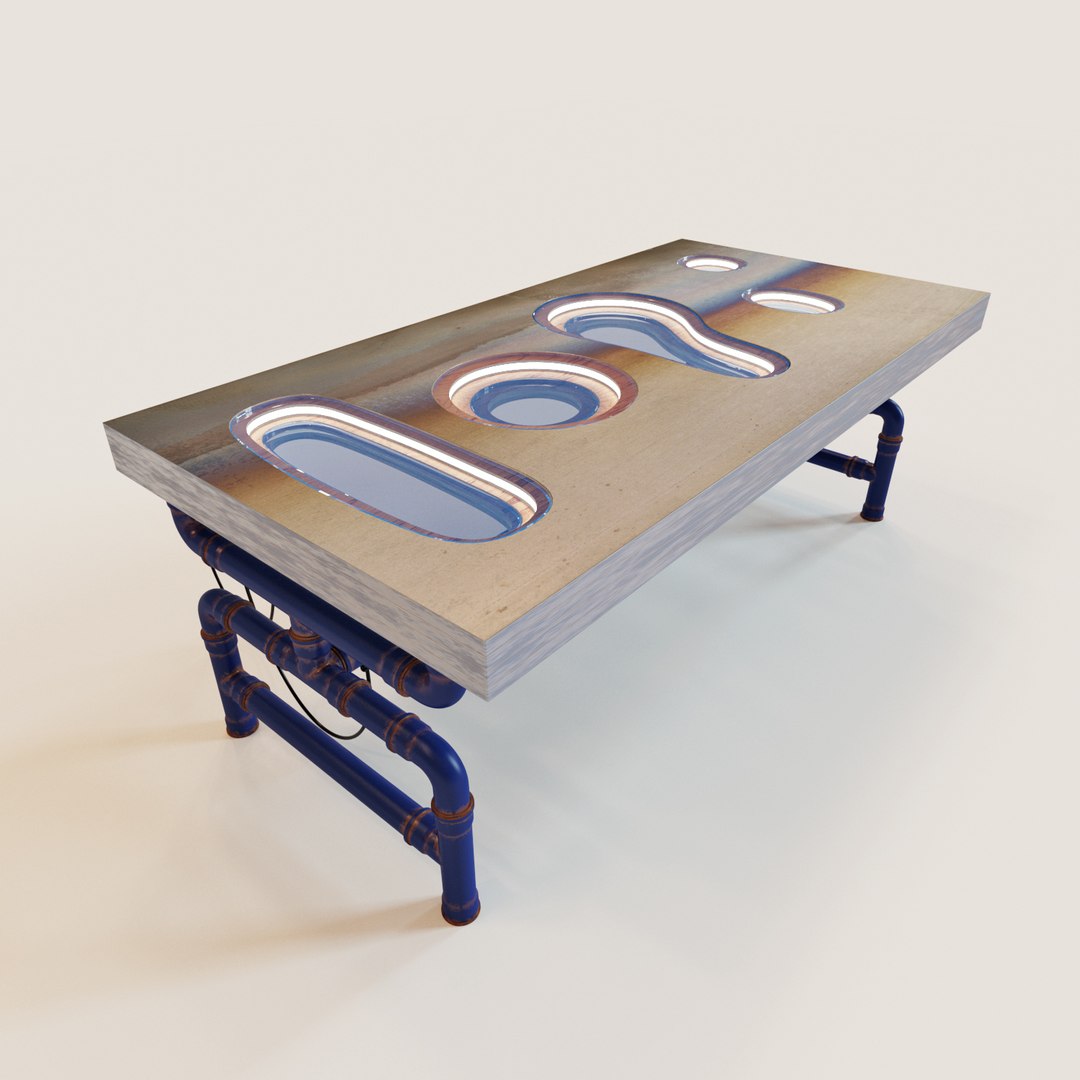 3d Parametric Table Tab-atoll