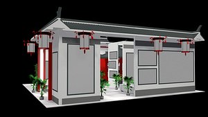2 SIDE OPEN STAND model