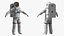 3D model Astronaut Suit with Helmet