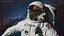 3D model Astronaut Suit with Helmet