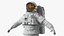 3D model Astronaut Suit with Helmet