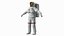 3D model Astronaut Suit with Helmet
