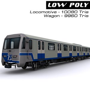 Metro train + interior