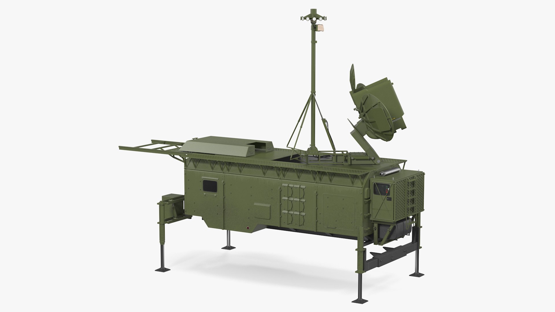 Krasukha 4 Broadband Multifunctional Jamming Station 3D model preview