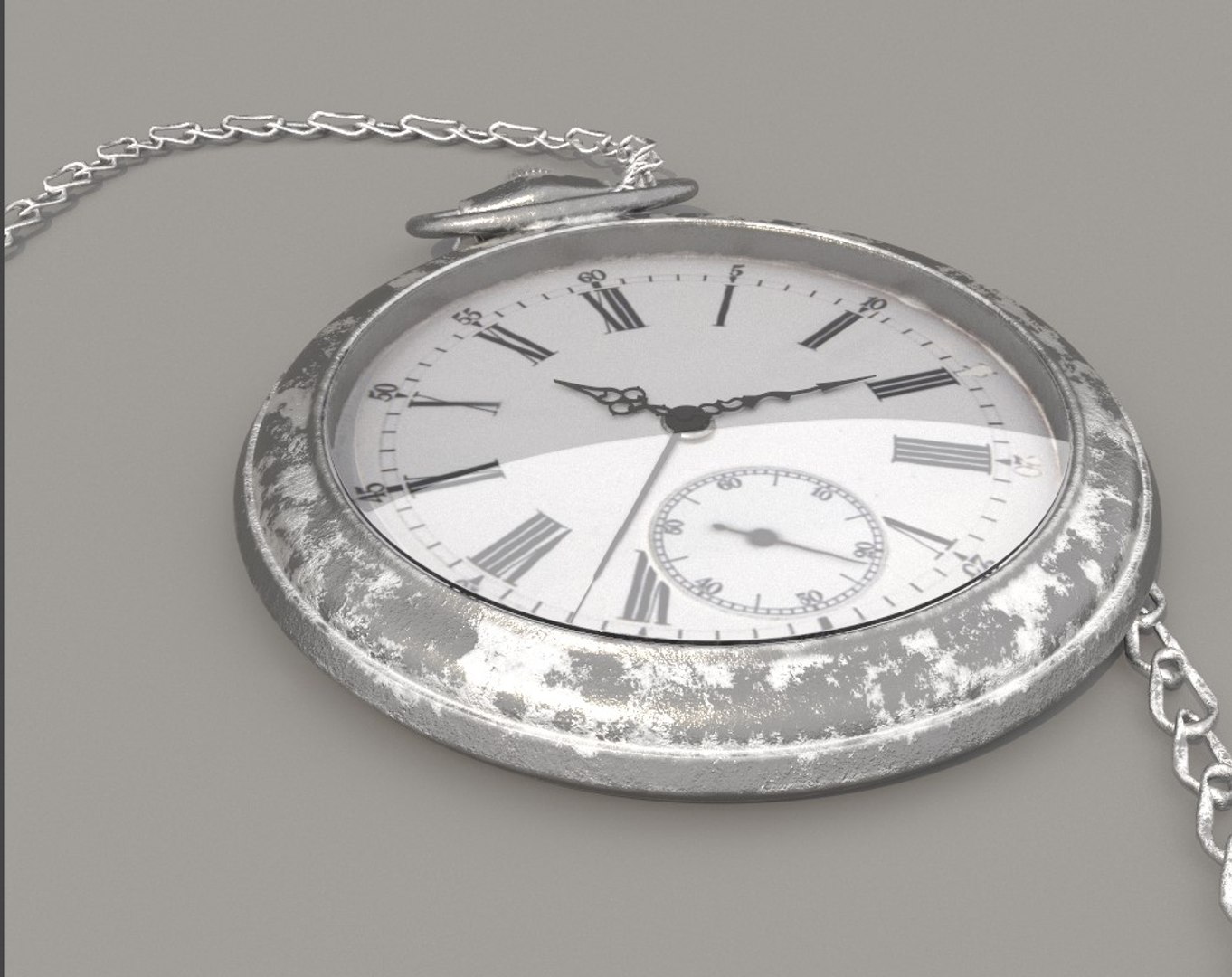 Pocket Watch Chain Model - TurboSquid 1645502