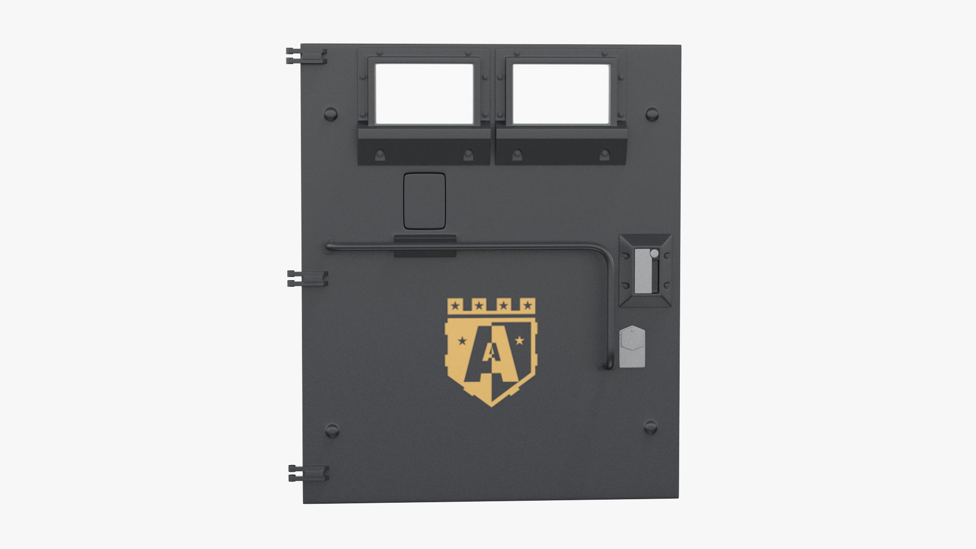 3D Armored Door TurboSquid 1488242