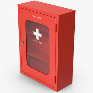 Wall Mount First Aid Box model