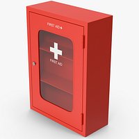 Wall Mount First Aid Box
