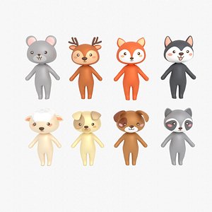 Little Animal Pack 1 Animated