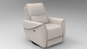 3D Reclining Chair 005