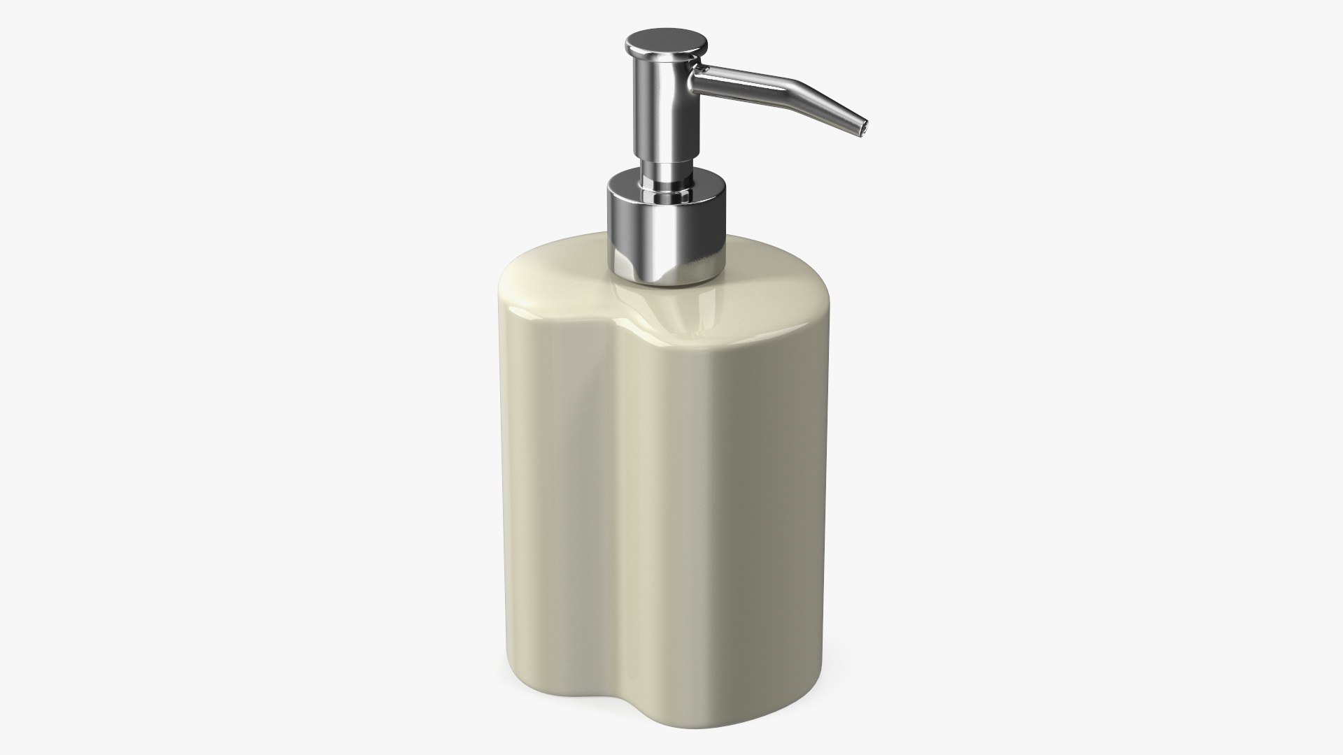 Ceramic Soap Dispenser 3D model preview