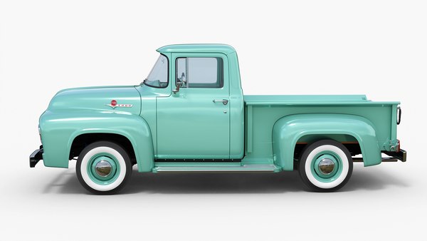 1956 Ford F-100 Modelo 3D - TurboSquid 1350305