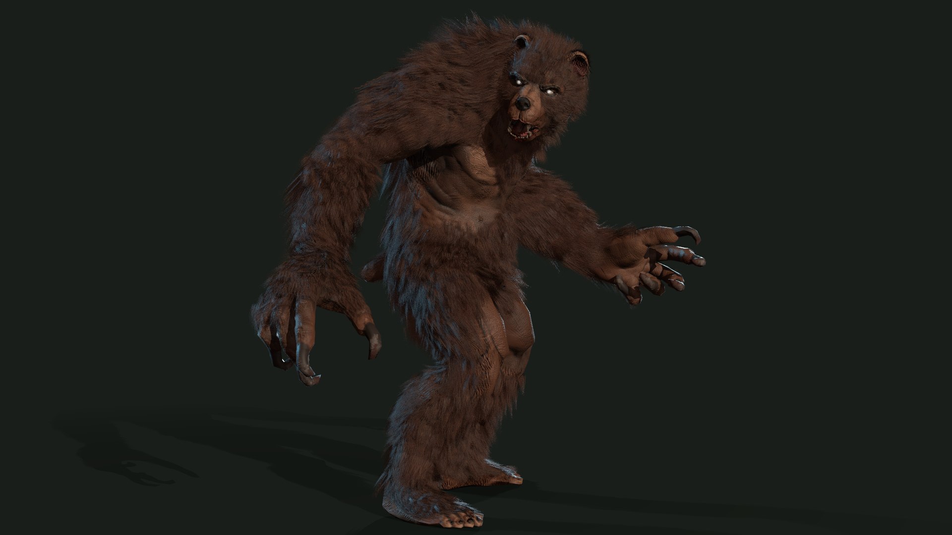Character Werebear 3D - TurboSquid 1424985