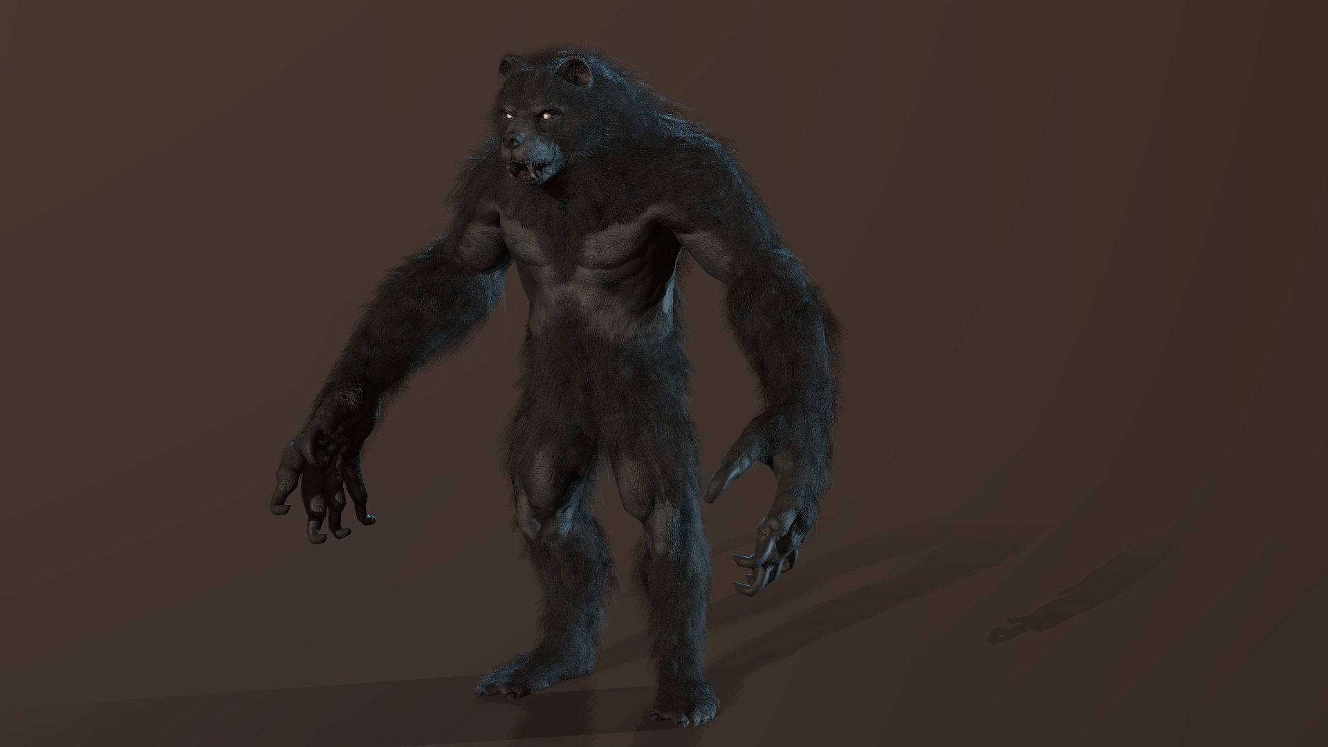 Character Werebear 3D - TurboSquid 1424985