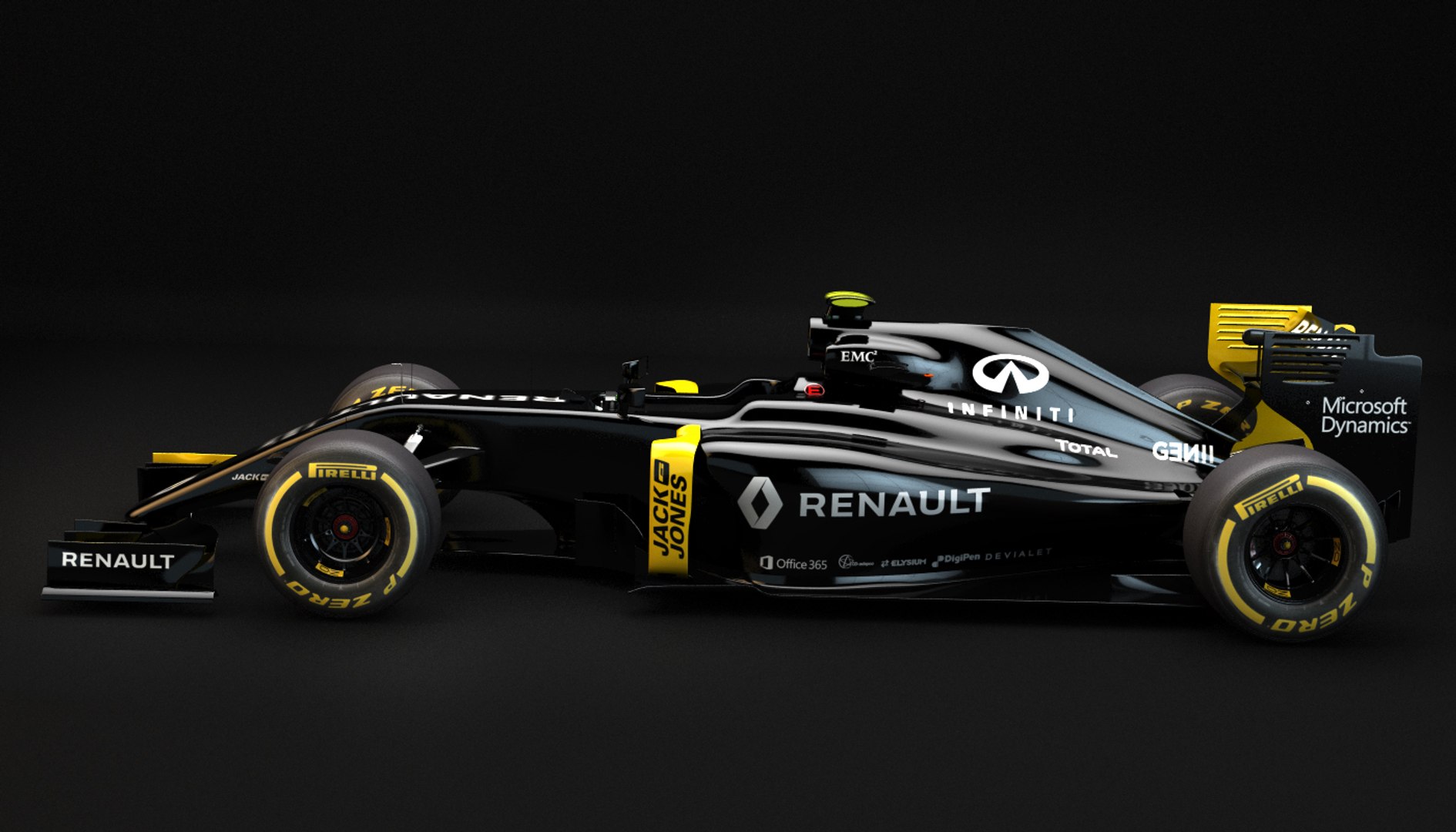 3d renault rs16 2016 model