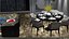 Sala de estar moderna - sala de jantar 15