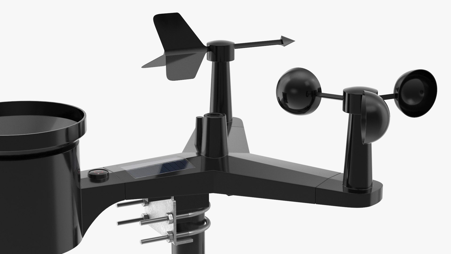 3D Wi-Fi Home Weather Sensor System Black - TurboSquid 2391446