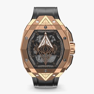 Hublot Spirit of Big Bang Sang Bleu Gold model